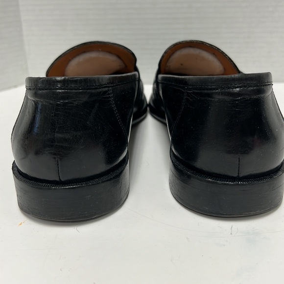 Johnston & Murphy Horner Men’s Black Leather Loafers/Dress Shoes Size 11 main image 4
